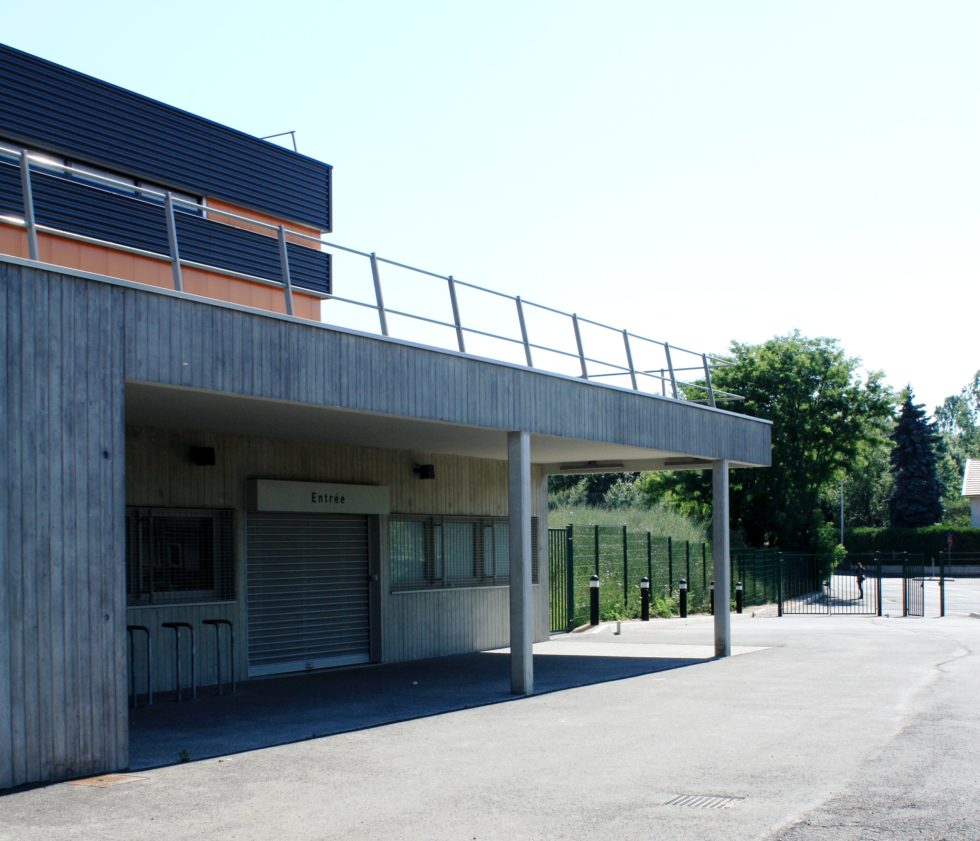 GYMNASE BORIS VIAN Saint-Priest (69) - studio architecture magali ...
